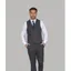 Cavani Albert Grey Tweed Look Waistcoat